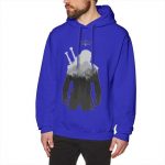 The Witcher Geralt Of Rivia Gray Men's Quality O-neck Hoodies