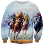 Thoroughbred Horse Hoodie - Triple Crown Hoodie