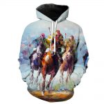 Thoroughbred Horse Hoodie - Triple Crown Hoodie