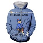 Tintin Cartoon 3D Printed Hoodies Pullovers Sweatshirts