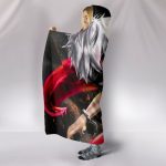 Tokyo Ghoul Kaneki In Hooded Blanket - Red Eye Blanket