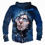 Tony Iommi Hoodies - Pullover Blue Hoodie