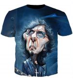 Tony Iommi Hoodies - Pullover Blue Hoodie