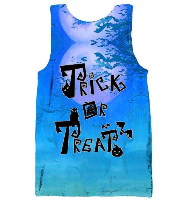 Trick or Treat Carolina Panthers Hoodies - Pullover Blue Hoodie