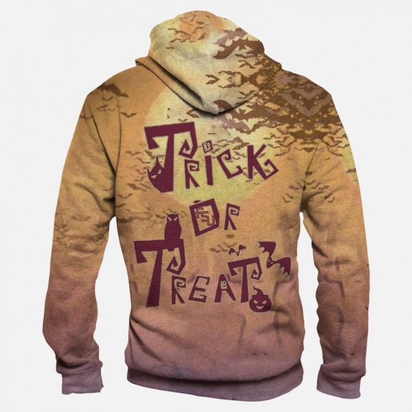 Trick or Treat Florida State Seminoles Hoodies - Pullover Yellow Hoodie