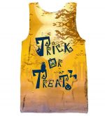 Trick or Treat Notre Dame Fighting Irish Hoodies - Pullover Yellow Hoodie