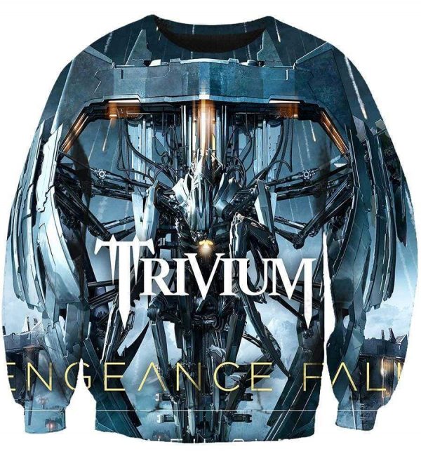 Trivium Hoodies - Pullover Black Hoodie