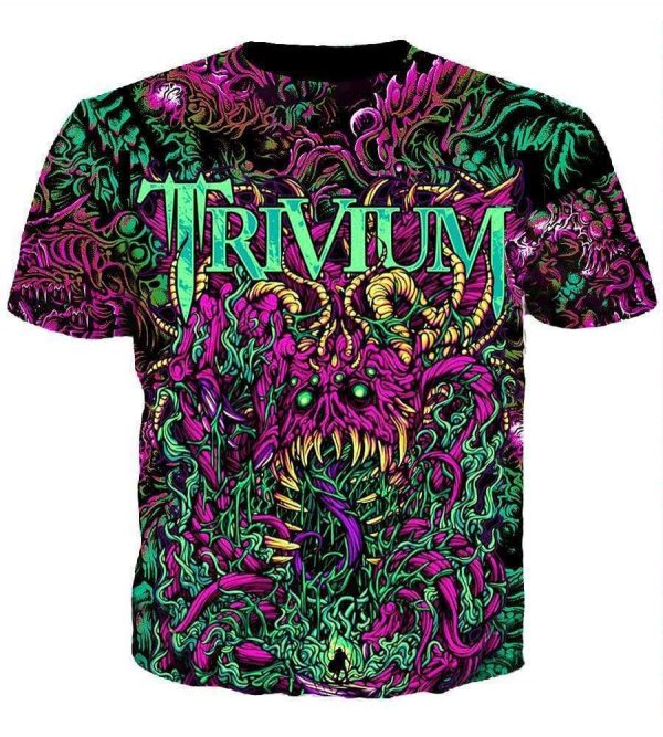 Trivium Hoodies - Pullover Purple Hoodie