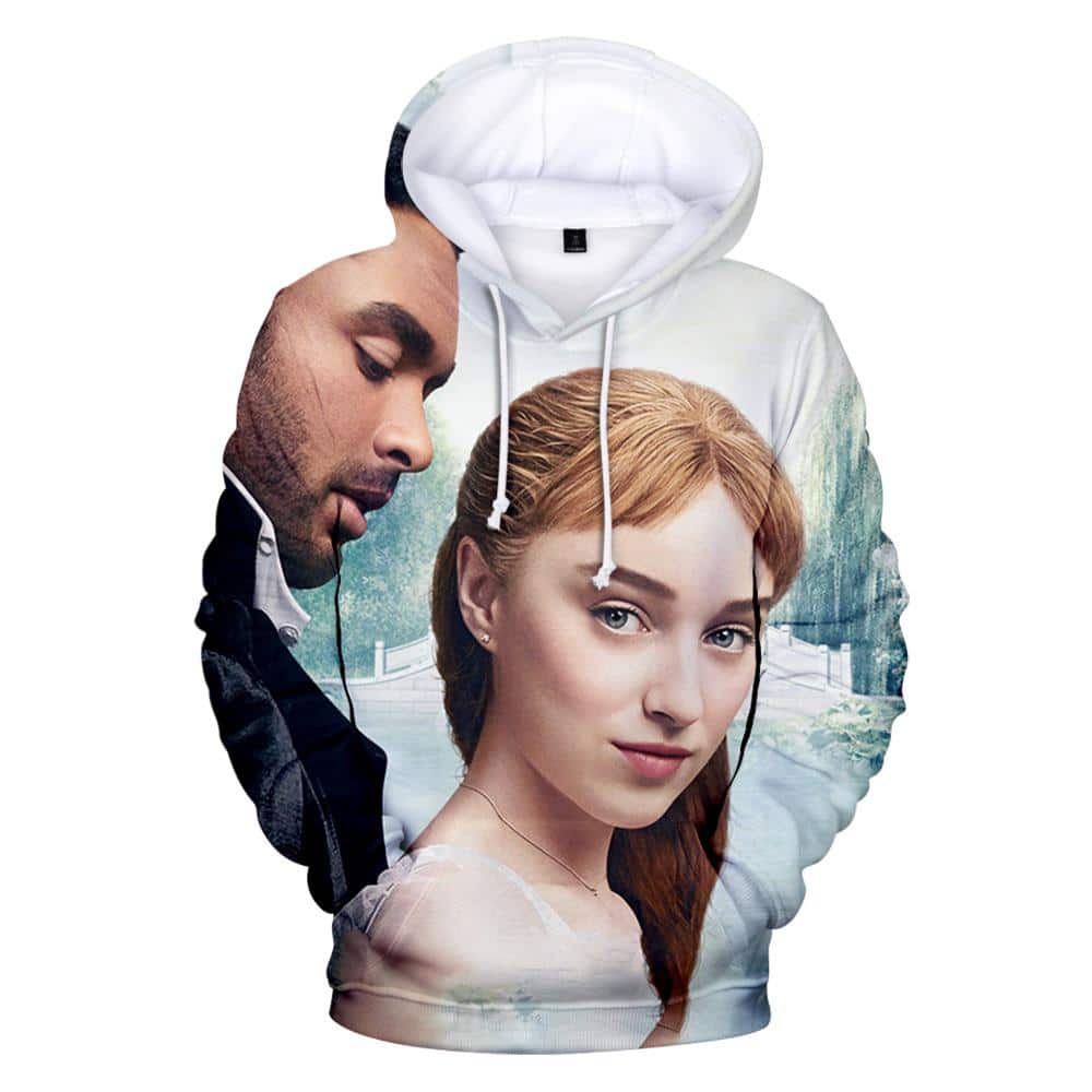 TV Series 3D Printed Streetwear Hoodie - Fashion Bridgerton Sweatshirt