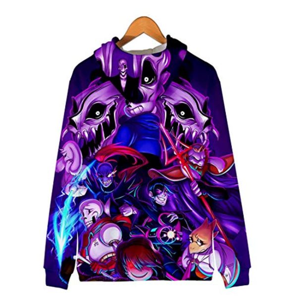 Undertale Jacket - Undertale Blue 3D Full Print Zip Up Jacket