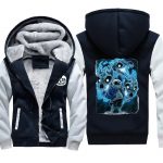 Undertale Jackets - Solid Color Undertale Dragon Spirit Super Cool Fleece Jacket