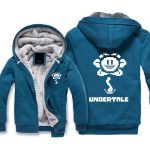 Undertale Jackets - Solid Color Undertale Floret Super Cool Fleece Jacket