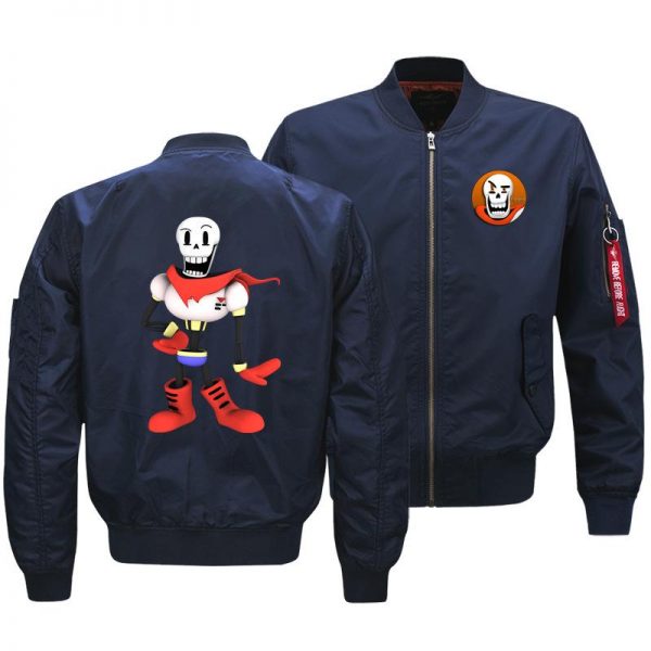 Undertale Jackets - Solid Color Undertale Game Character Icon Flight Suit Super Cool Fleece Jacket