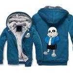 Undertale Jackets - Solid Color Undertale Game Series Character Super Cool Fleece Jacket