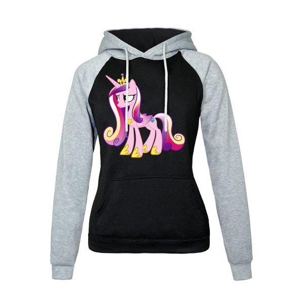 Unicorn Hoodies - Unicorn Hoodie Series Cute Unicorn Icon Fleece Hoodie