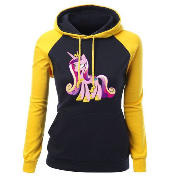 Unicorn Hoodies - Unicorn Hoodie Series Cute Unicorn Icon Fleece Hoodie