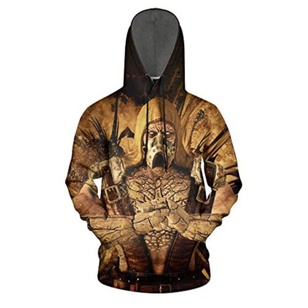 Unisex 3D Hooded Sweatshirt - Mortal Kombat Hoodie
