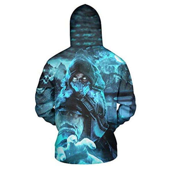 Unisex 3D Hooded Sweatshirt - Mortal-Kombat Hoodie
