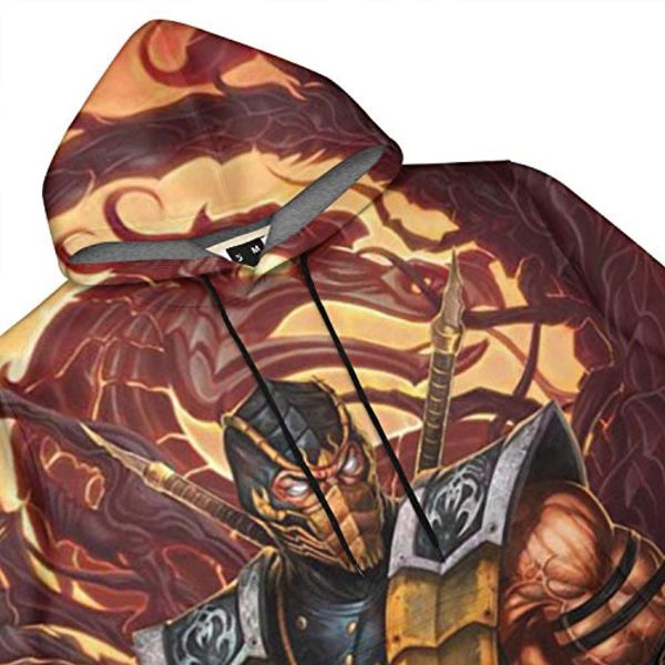 Unisex 3D Hooded Sweatshirt - Mortal Kombat Pullover Hoodies