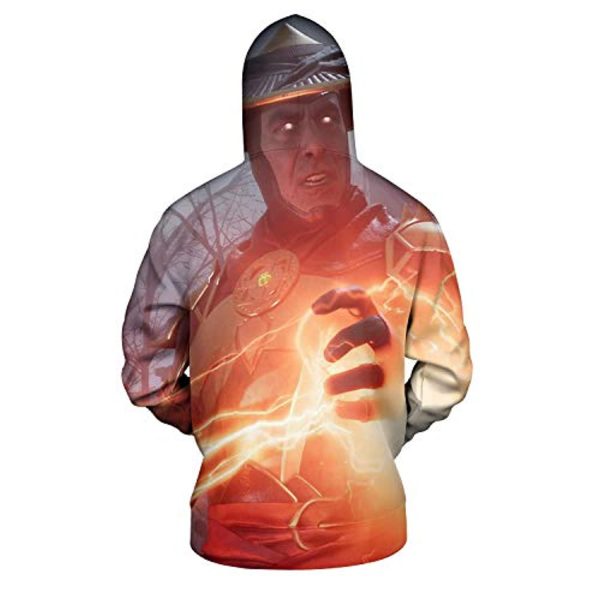 Unisex 3D Hooded Sweatshirt - Mortal Kombat Pullover Hoodies