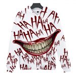Unisex 3D Print Blood Lip Halloween Sweatshirt Hoodies