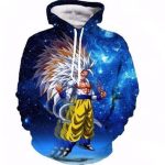 Unisex Anime Dragon Ball Z  Goku 3D Printed Hoodies