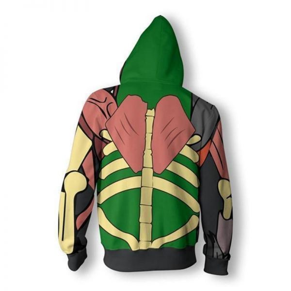 Unisex Cartoon Rick And Morty 3D Print Sweatshirt Zip Up Hoodie