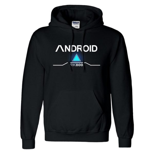 Unisex Connor Hoodies——Detroit Become Human RK800 Pullover 3D Print Hoodies