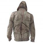 Unisex Demogorgon Hoodies Stranger Things Zip Up 3D Print Jacket Sweatshirt