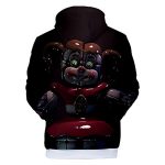 Unisex Five Nights at Freddy Hoodie 3D Print Pullover Cosplay Hooded Sweatshirt Costume for Men Kids