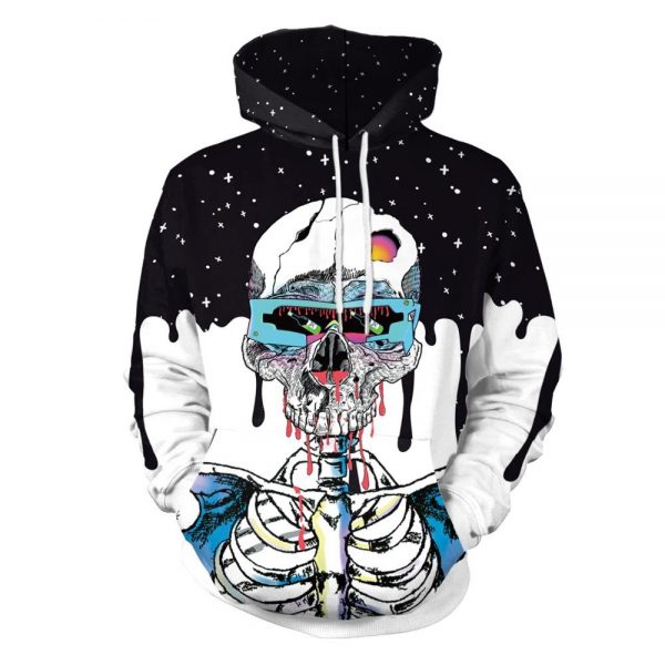 Unisex Funny Halloween Hoodies With Different Patterns