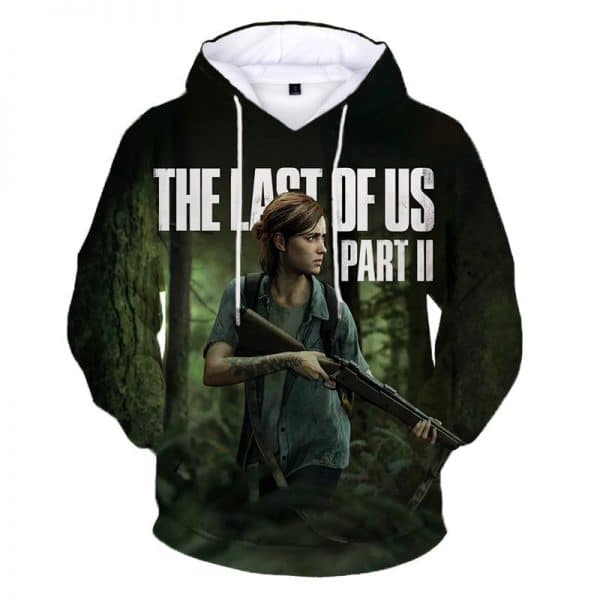 Unisex Game The Last of Us: Part II 3D Printed Hoodie Pullover