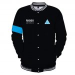 Unisex Jacket Detroit Become Human Kara/RK800 Baseball Uniform Jacket