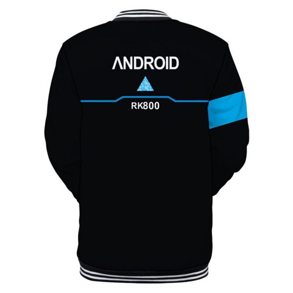Unisex Jacket Detroit Become Human Kara/RK800 Baseball Uniform Jacket