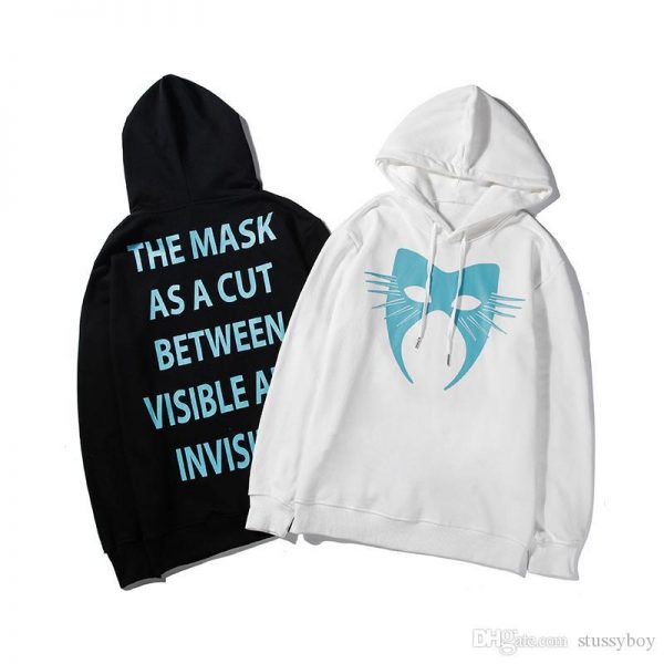 Unisex Mask Designer Hoodie Hip Hop Hoodie Sweatshirts Pullover