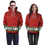 Unisex Nightmare Before Christmas 3D Print Pullover Hoodie