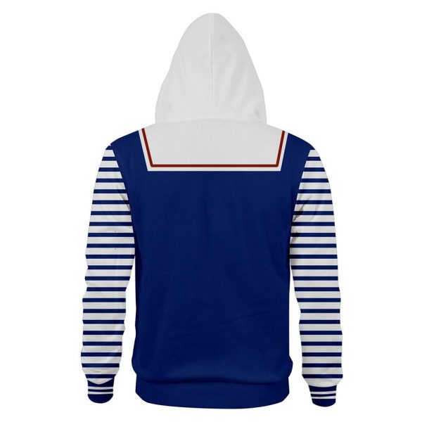 Unisex Robin Hoodies Stranger Things Pullover 3D Print Jacket Sweatshirt