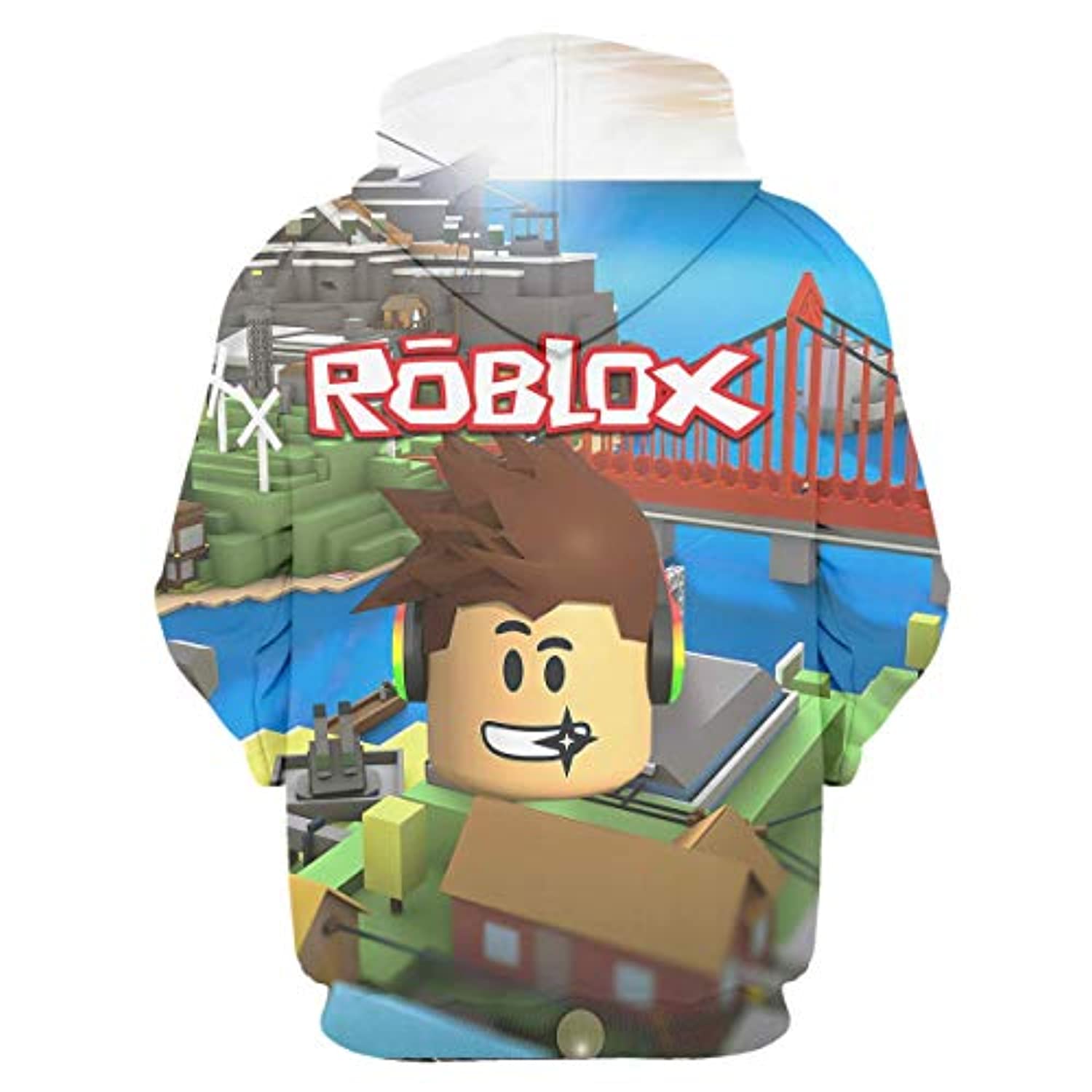Roblox Hoodie - 3D Print Hooded Pullover For Teens - Anime Hoodie Shop