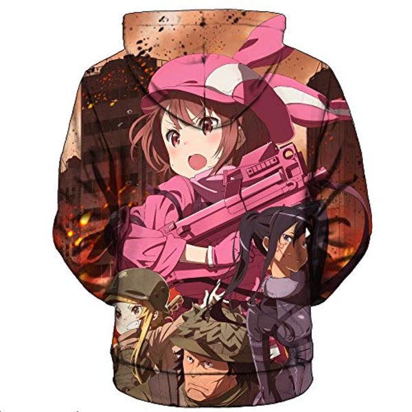 Unisex Sword Art Online Hoodie