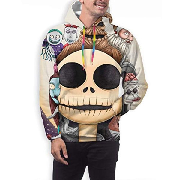Unisex The Nightmare Before Christmas Novelty Hoodie Sweatshirt