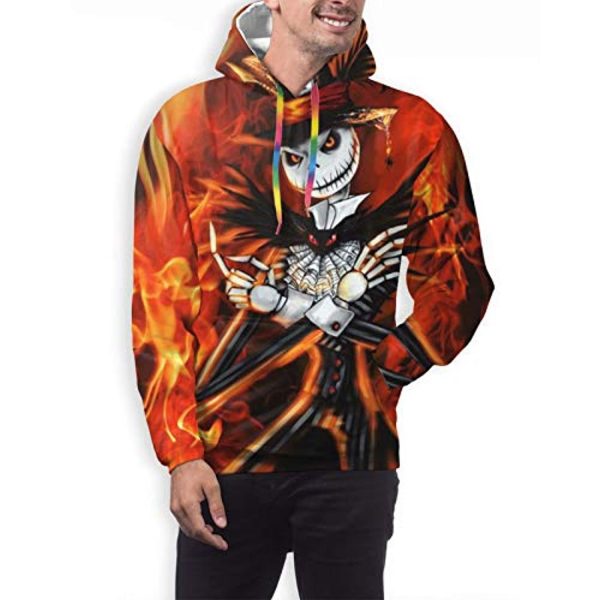 Unisex The Nightmare Before Christmas Novelty Hoodie Sweatshirt