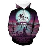 Unisex TV Series Hoodies Stranger Things Season 3 Pullover 3D Print Demogorgon Epic Hoodie