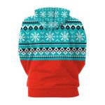 Unisex Ugly Christmas Sweater Funny Plus Size Pullover Hoodie XL-4XL