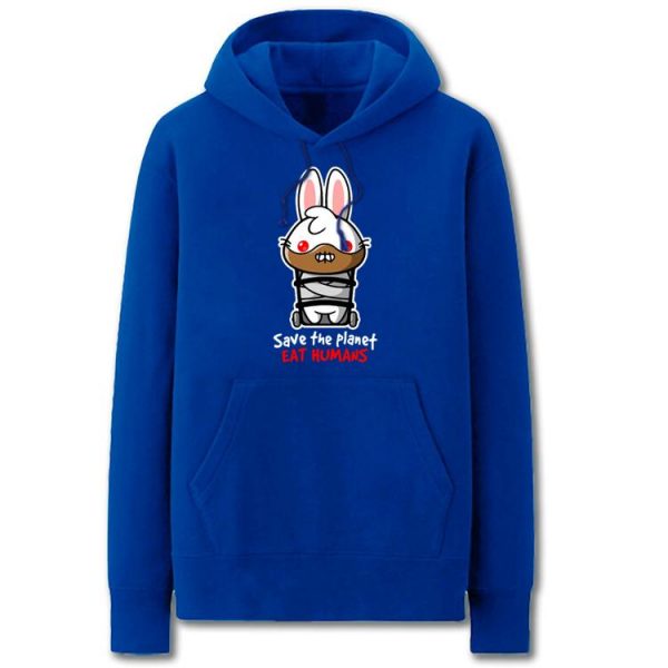 Usavich Hoodies - Solid Color Cute Usavich Cartoon Style Fleece Hoodie