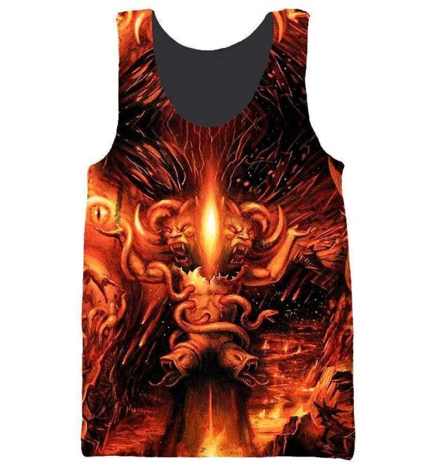 Vader And Blood Was Shed in Warsaw Hoodies - Pullover Yellow Hoodie