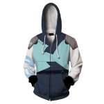 Valorant 3D Print Zipper Up Sweatshirt Hoodie