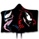 Venom Hooded Blanket - Disintegration Black Blanket
