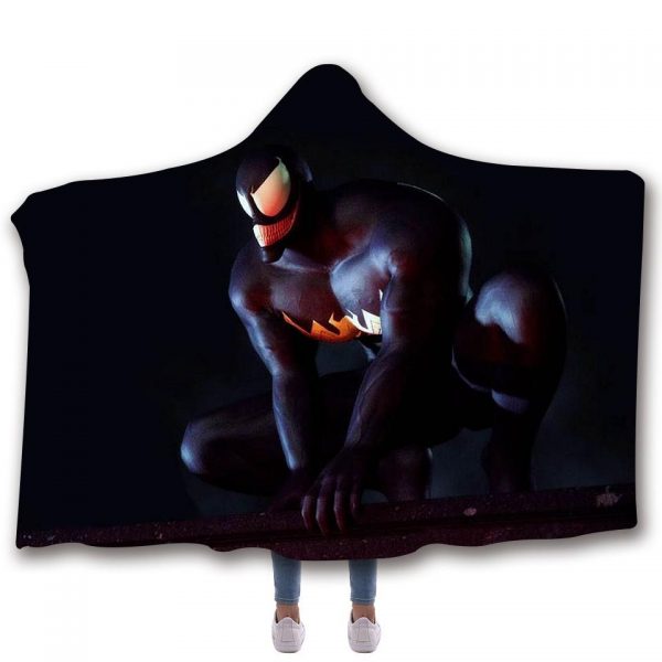 Venom Hooded Blanket - Strong Muscle Blanket