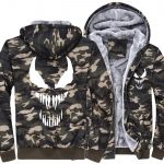 Venom Jackets - Solid Color Venom Movie Series Venom Camouflage Clothing Super Cool Fleece Jacket