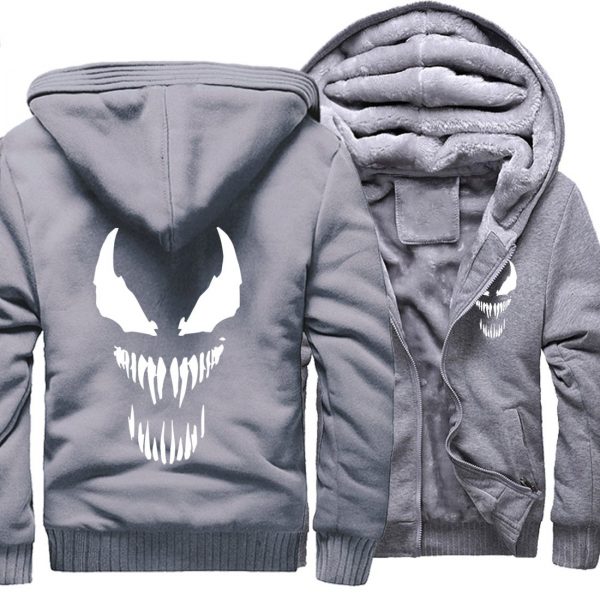 Venom Jackets - Venom Movie Series Venom Icon Super Cool Fleece Jacket